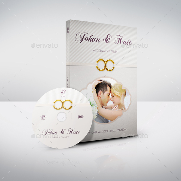 Wedding DVD Cover and Label Template Vol.10 by OWPictures | GraphicRiver