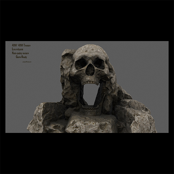 skull cave - 3Docean 21389913