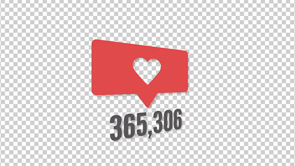 Vector Modern Like Pink Icon Isolated With Alpha Channel alt