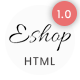 Eshop - Ecommerce HTML Template - ThemeForest Item for Sale