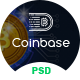 Coinbase - Bitcoin and Cryptocurrency PSD Template - ThemeForest Item for Sale