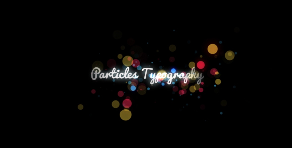 Particles Titles Package