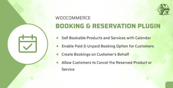 WooCommerce Booking & Reservation Plugin - CodeCanyon Item for Sale