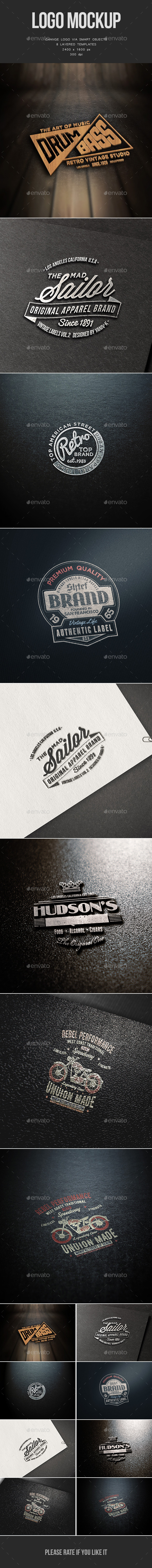 Logo MockUp - Logo Product Mock-Ups