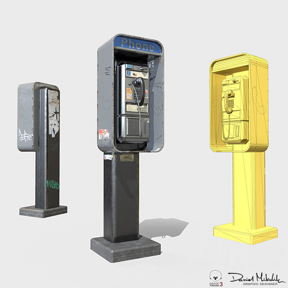 New York Payphone - 3Docean 21395957