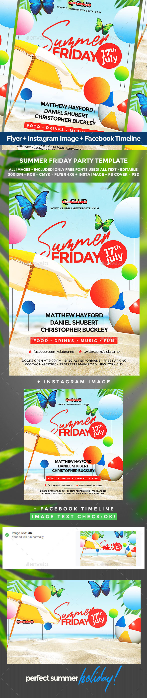 Summer Flyer - Holidays Events
