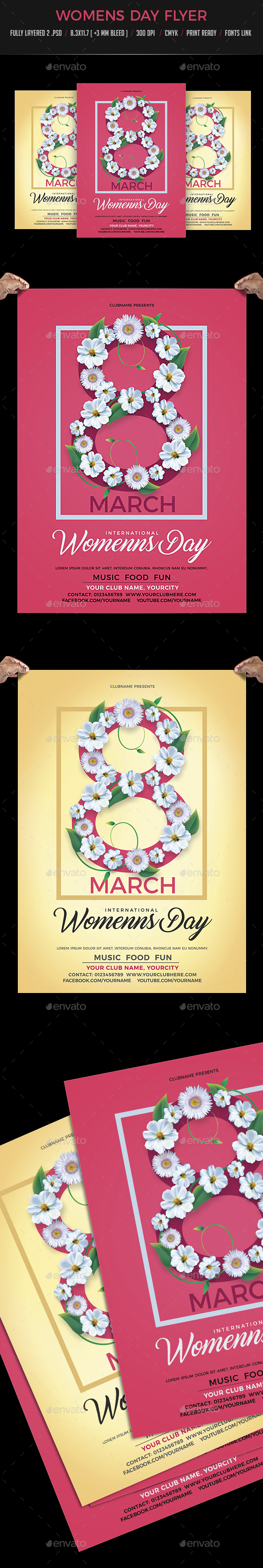 Women's Day Flyer - Events Flyers