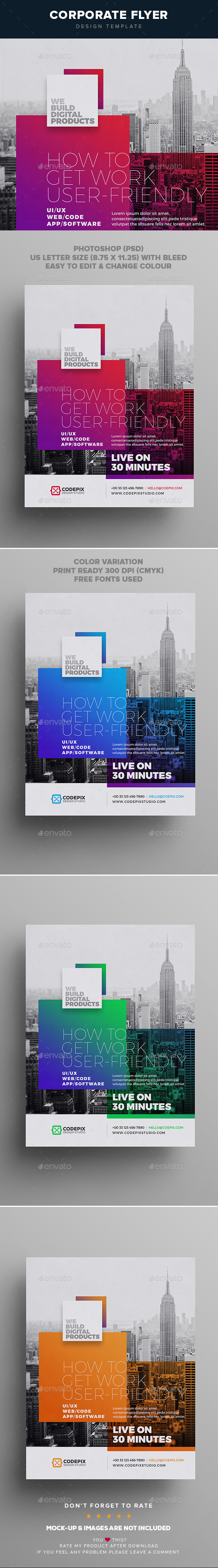 Corporate Flyer - Corporate Flyers