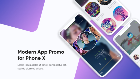 Modern App Promo - VideoHive 21398630