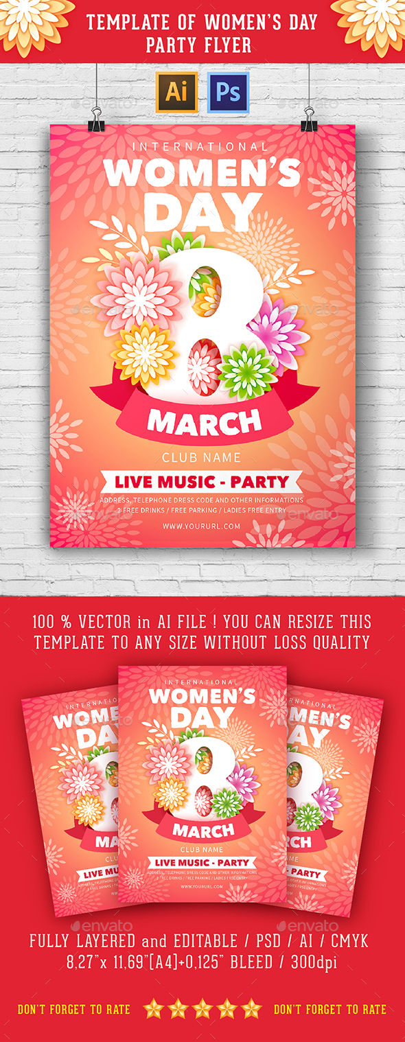 Womens Day Flyer - Events Flyers
