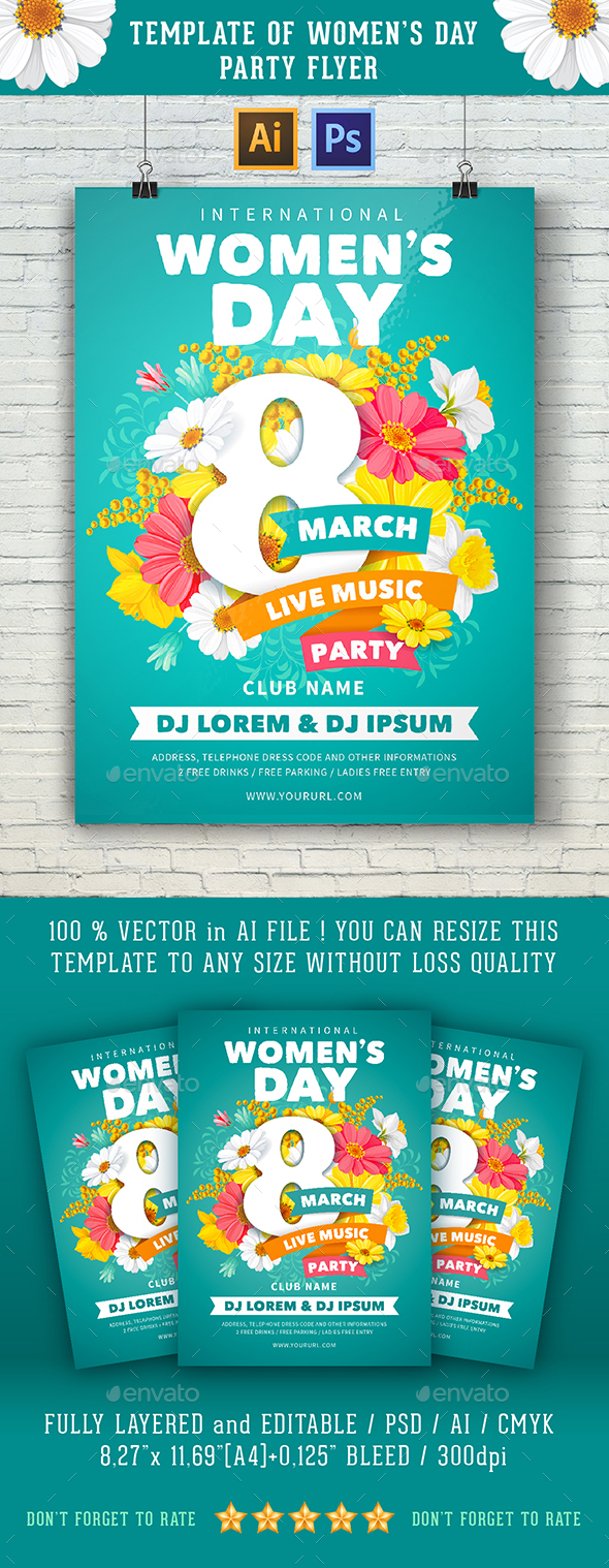 Womens Day Flyer - Events Flyers