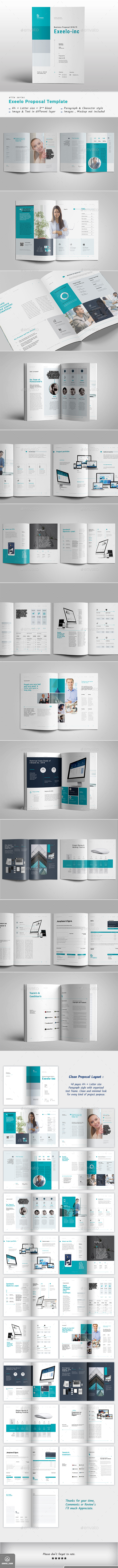 Project Proposal - Proposals & Invoices Stationery