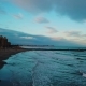 View From Above During Sunset on Mediterranean Sea Coast Near Valencia - VideoHive Item for Sale