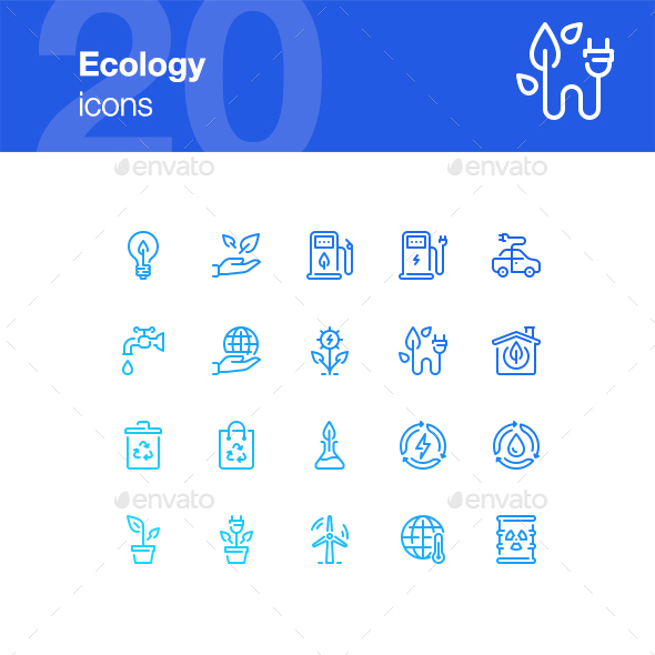 20 Ecology icons - Miscellaneous Icons