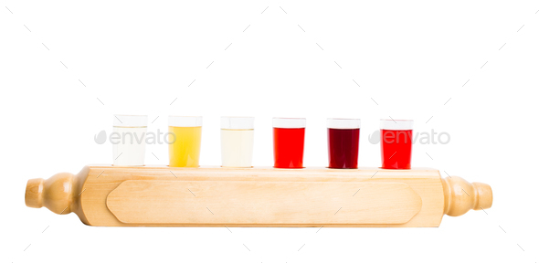 Alcoholic tinctures mix. - Stock Photo - Images