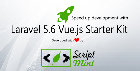Laravel 5.6 Vue.js SPA Bootstrap Admin Starter Kit - CodeCanyon Item for Sale