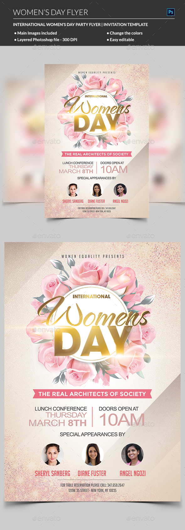 Womens Day Flyer - Events Flyers