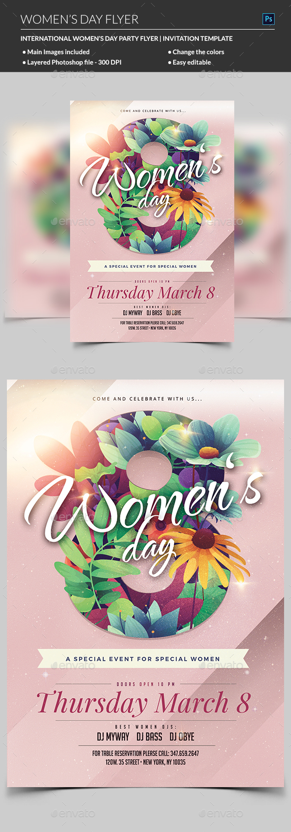 Womens Day Flyer - Events Flyers