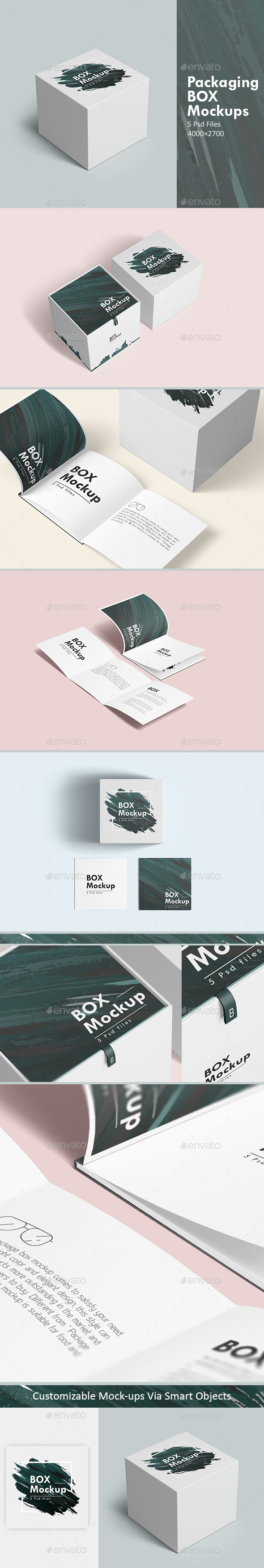Packaging Box Mockups
