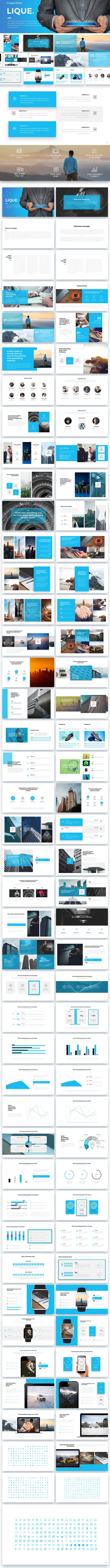 Ligue Google Slides - Google Slides Presentation Templates