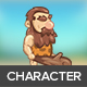 Stone Age Game Character 2D Sprite, Game Assets | GraphicRiver