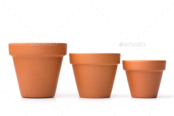 Empty Ceramic Flower Pots Stock Photo By Sergeyskleznev Photodune Empty Ceramic Flower Pots Stock Photo Images