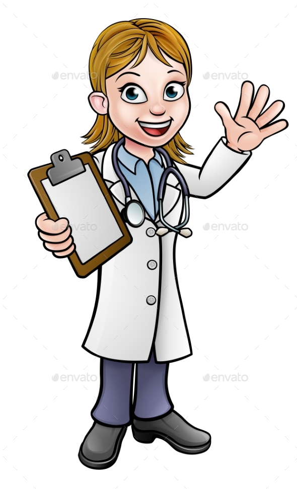 Doctor Cartoon Character by Krisdog | GraphicRiver