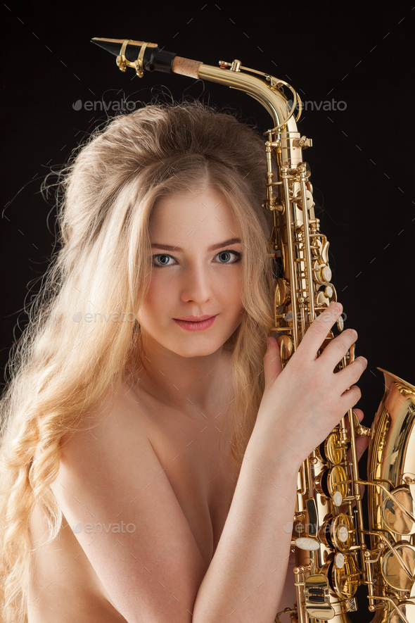 Sexy blues. - Stock Photo - Images