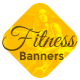Animated HTML5 Fitness Banners Template