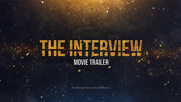 The Interview. Movie - VideoHive 21409264