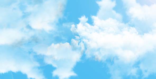 Flying Realistic Clouds, Motion Graphics | VideoHive