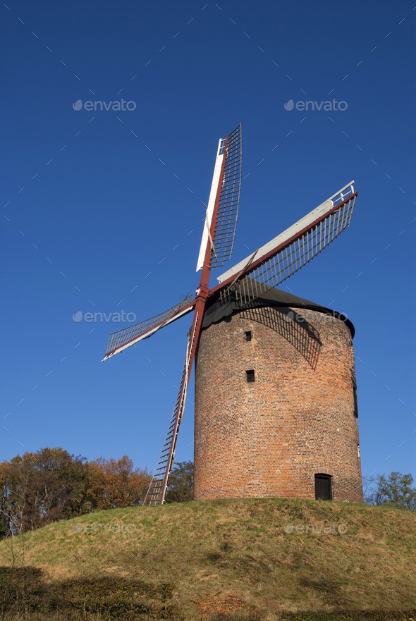 Tower mill Zeddam - Stock Photo - Images