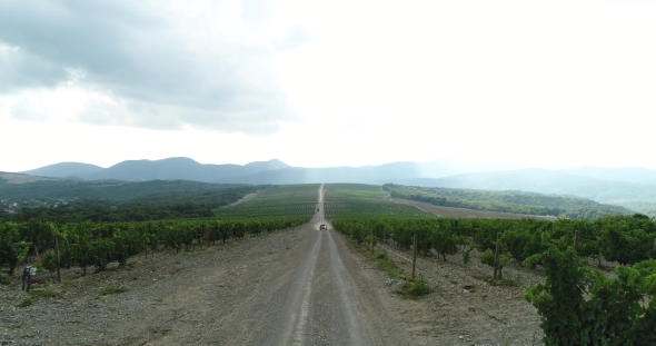 Rally, Buggy, Off-road. The Mountains