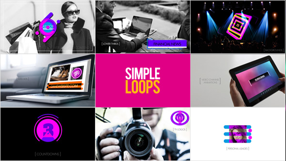 Simple Loops - VideoHive 21411023