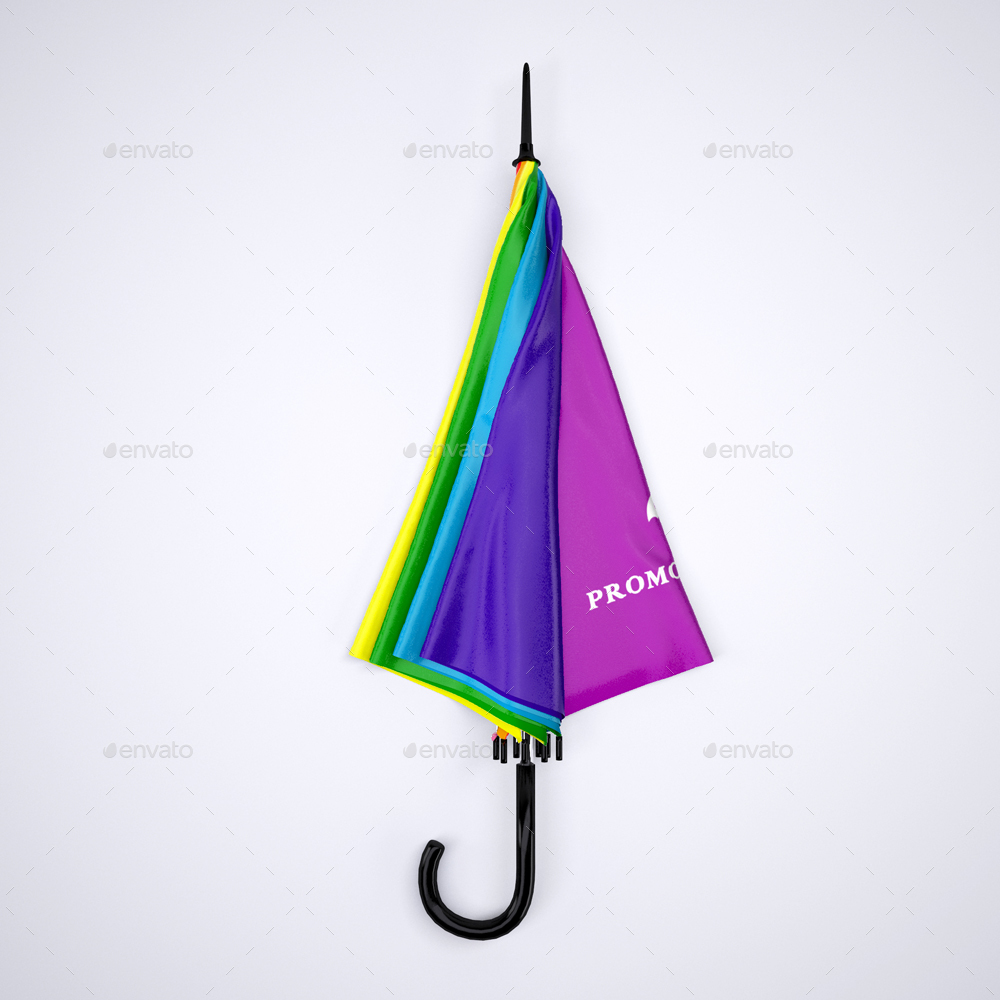 Promotional Umbrella Mock-Up by Sanchi477 | GraphicRiver