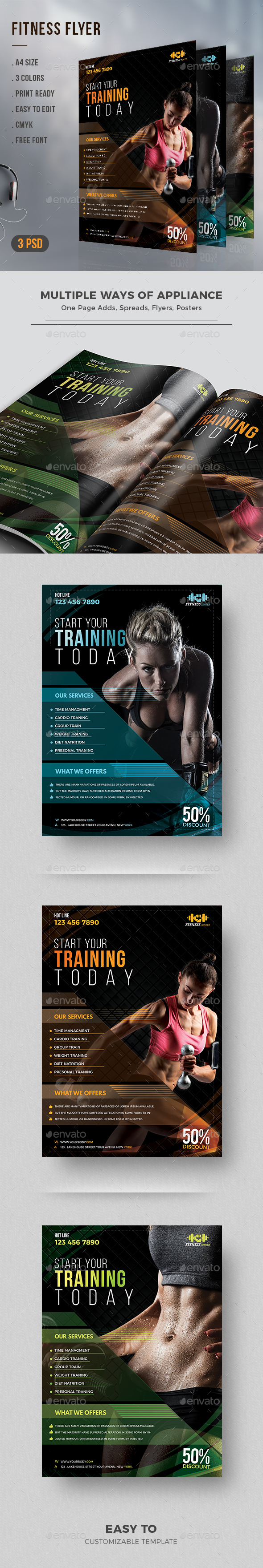 Fitness Flyer - Corporate Flyers