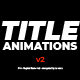 Title Animations - VideoHive Item for Sale