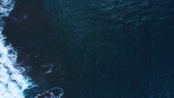 Flight Over Seashore at Tenerife