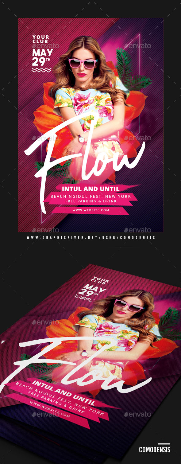 DJ Club Flyer - Clubs & Parties Events