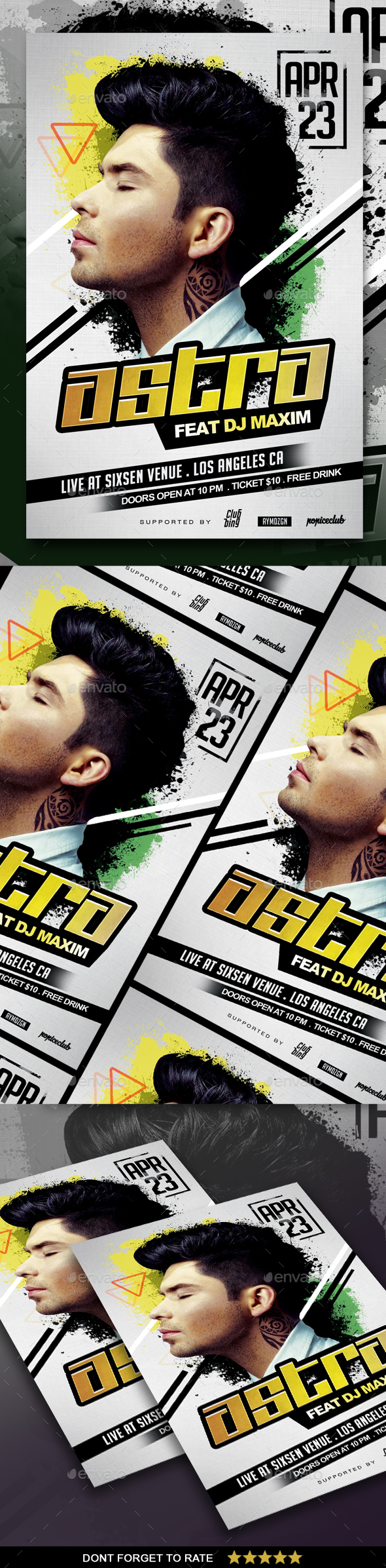 DJ Concert Flyer - Concerts Events
