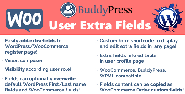 User Extra Fields - CodeCanyon 12949844