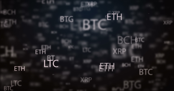 Loop Digital Money Moving Background