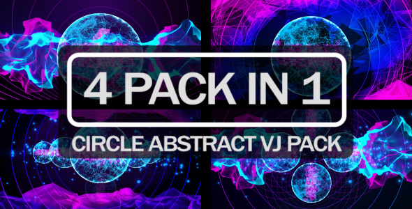 Circle Abstract VJ Pack