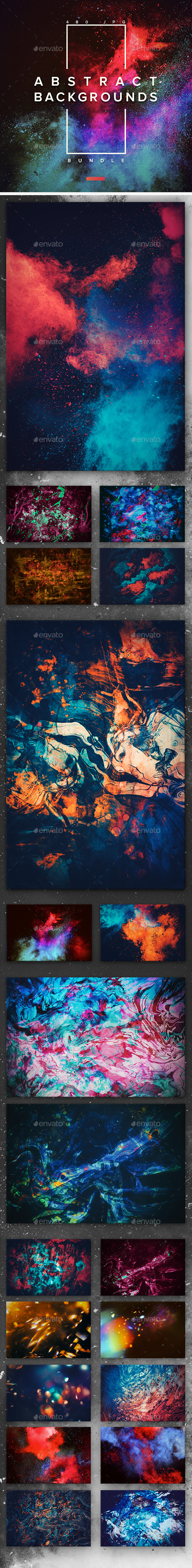 480 Abstract Backgrounds Bundle - Abstract Backgrounds