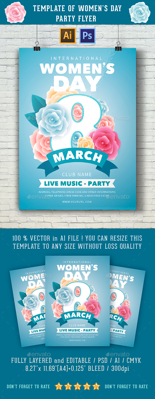 Womens Day Flyer - Events Flyers