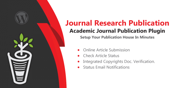 Journal Research Publication Wordpress Plugin - CodeCanyon Item for Sale