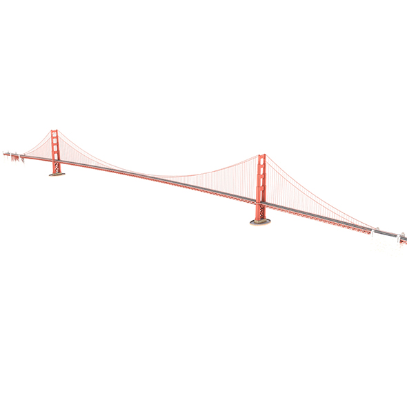 Golden Gate Bridge - 3Docean 21418289