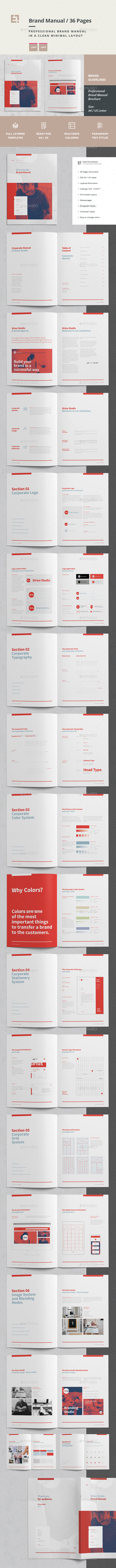 Brand Manual - Corporate Brochures
