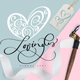 Lovingly Symbol Flourish Hearts Font