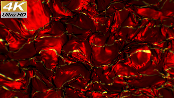 Red Cloth Waving 4K alt